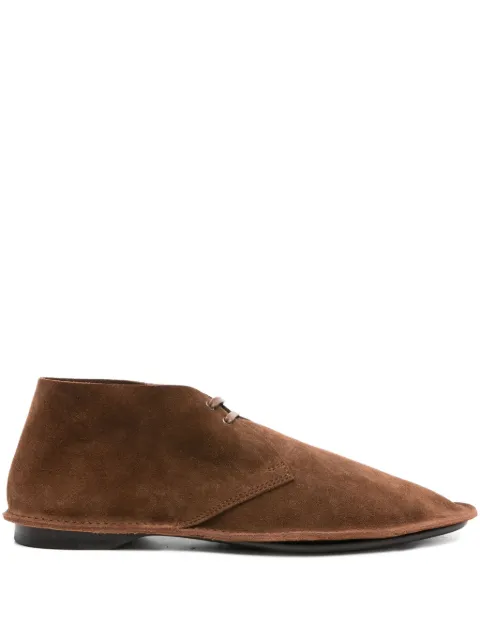 Saint Laurent Valentin suede boots Brown 819705AAEJ3