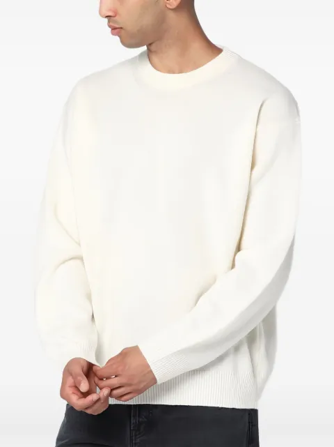 Roberto Collina crew-neck sweater Neutrals 253M37401