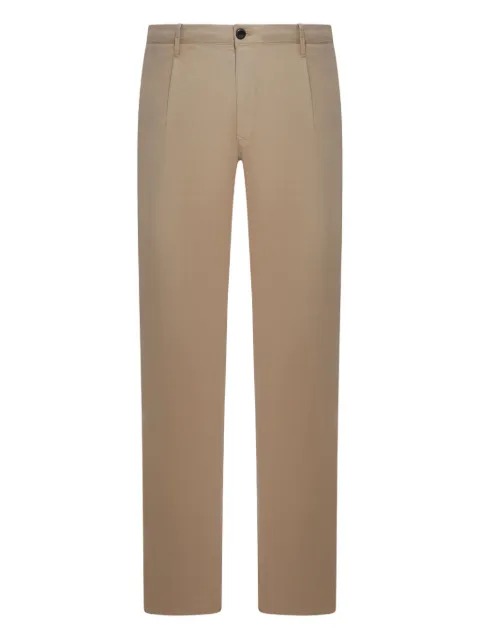 Incotex cotton tailored trousers Neutrals 1S123C90809