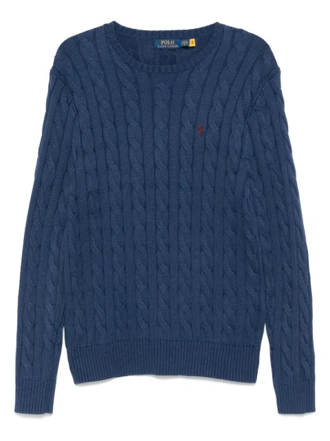 Polo Ralph Lauren Polo Pony-embroidered jumper Blue 710775885521