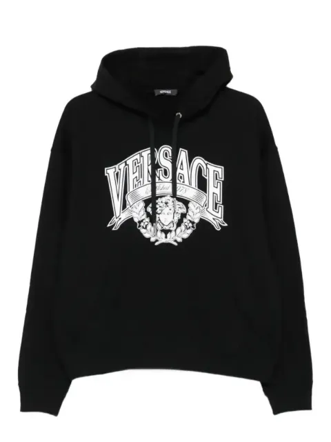 Versace Medusa-print hoodie Black 10213441A15910