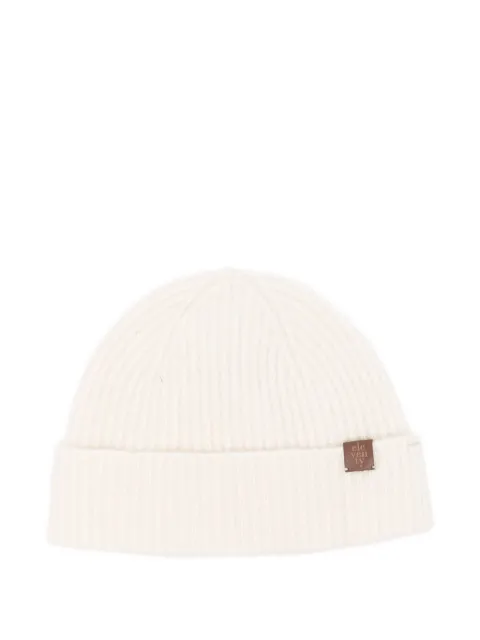 Eleventy ribbed beanie hat Neutrals L77CPLL01TES0L012