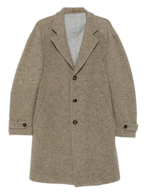 Eleventy single-breasted coat Neutrals L75CAPL04TES0L112
