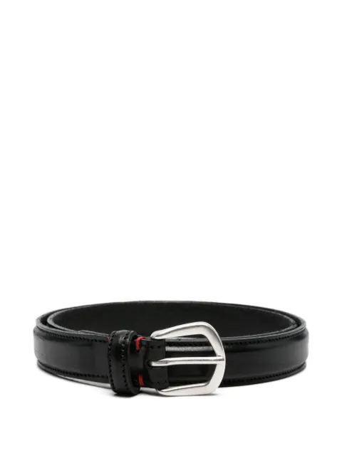 Eleventy leather stitch-detail belt Black L77CINL07PEL0L01522