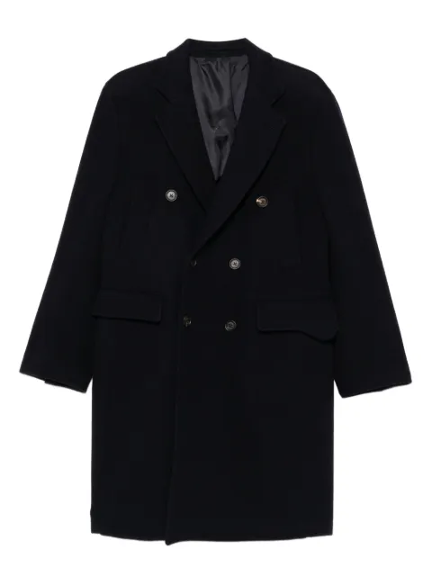 Eleventy double-breasted button coat Blue L70CAPL01TES0L051