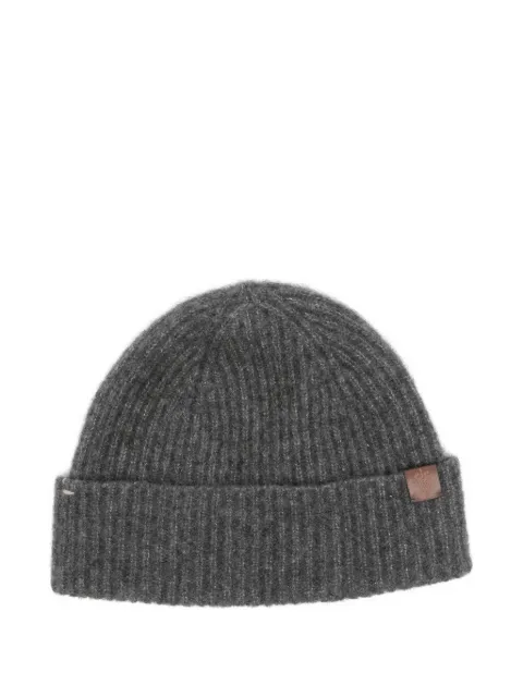 Eleventy ribbed-knit beanie hat Grey L77CPLL01TES0L012