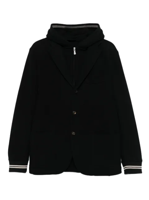 Eleventy hooded buttoned blazer Black L70GIAK01BTCRNTES0L190