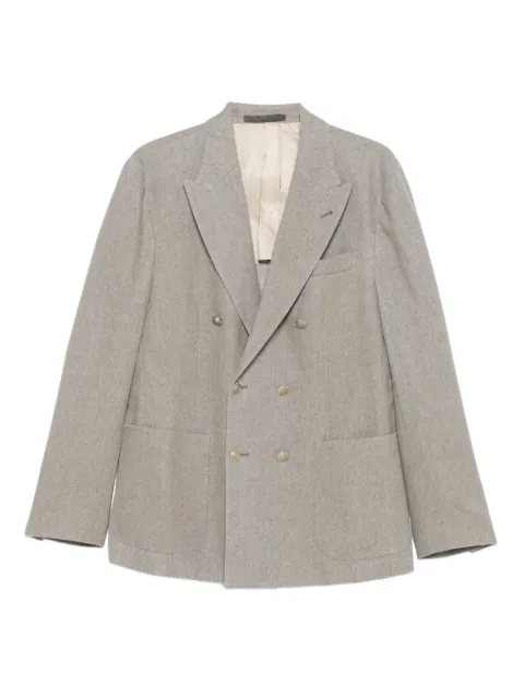 Eleventy double-breasted blazer Grey L70GIAA06BOTTES0L300