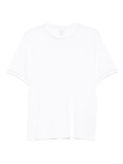 Eleventy crew-neck cotton T-shirt White L75TSHL04TES0L304