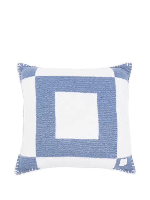 Eleventy checked pillow (50cm x 50cm) White L77ACCL02TES0L041
