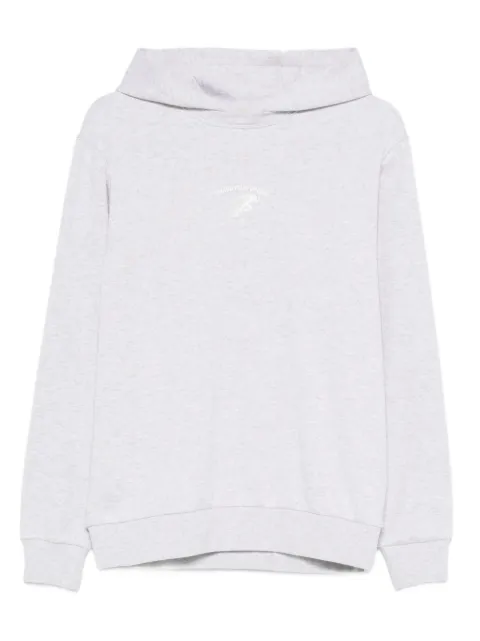 Eleventy slogan-print hoodie Grey L75FELL36FEL26005