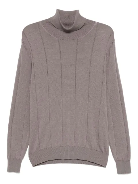 Eleventy turtleneck ribbed sweater Grey L76MAGL80MAG0K007