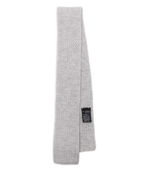 Eleventy knitted cashmere tie Grey L77CRAL04TES0L035