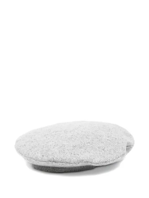 Eleventy textured-finish beret Grey L77CPLL28TES0L089