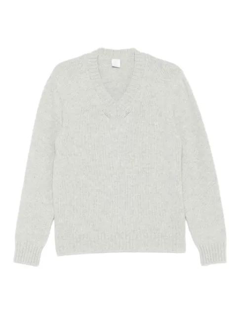 Eleventy V-neck wool sweater Grey L76MAGL88MAG0L005