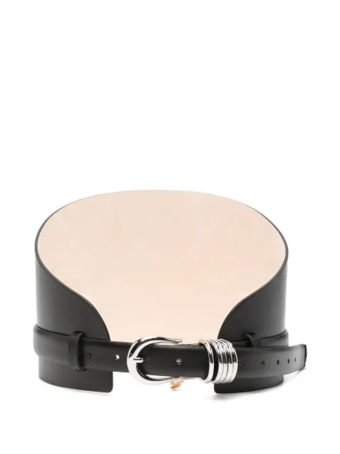 Déhanche leather belt Black BODSHORTS