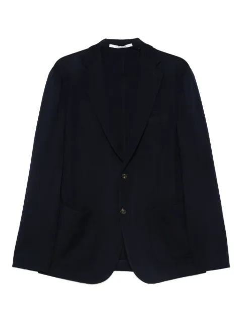 Eleventy single-breasted patch-pocket blazer Blue X75GIAC12BTCRNTES0K013