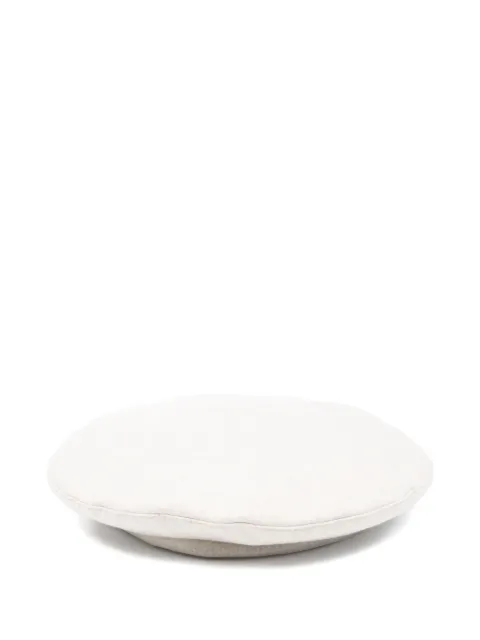 Eleventy textured-finish beret Neutrals L77CPLL30TES0L203