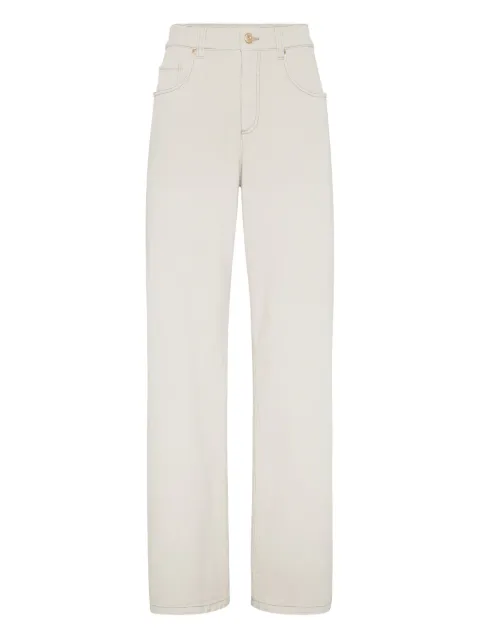 Brunello Cucinelli straight-leg jeans Neutrals MH137P4021C9443