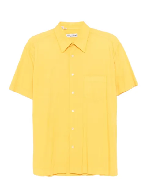 Dolce & Gabbana Pre-Owned 1990s cotton shirt Yellow DG250CQ
