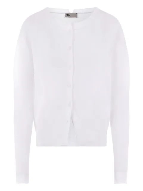 Sibel Saral button-fastening cardigan White SS24KN21WHT