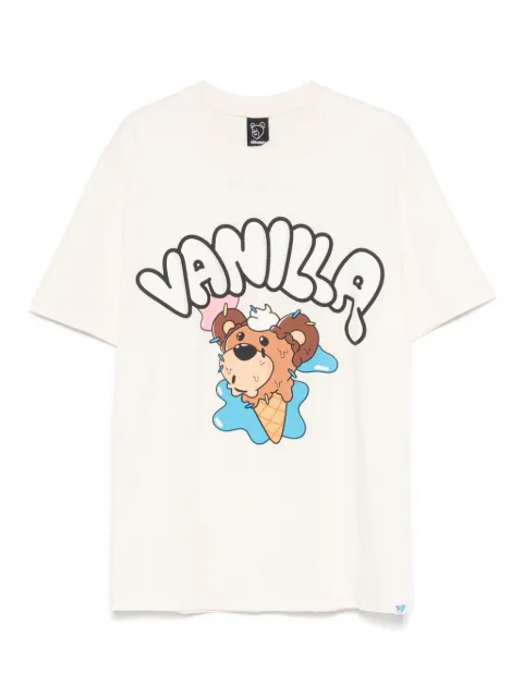 INBETWEENERS graphic-print T-shirt Neutrals F4TWUATH016