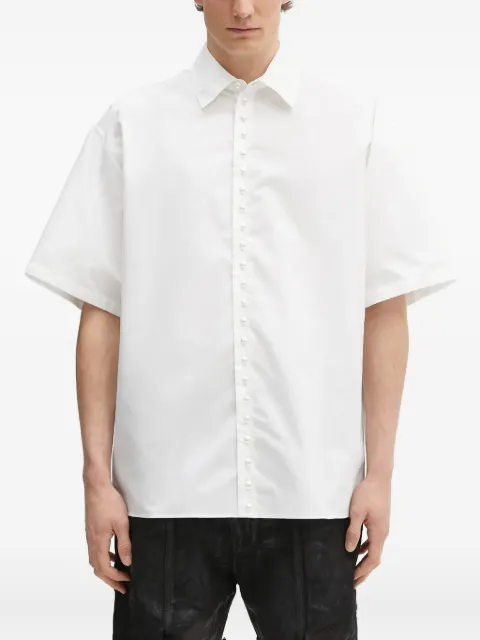 AMBUSH pearl-buttons short-sleeve shirt White 12115313