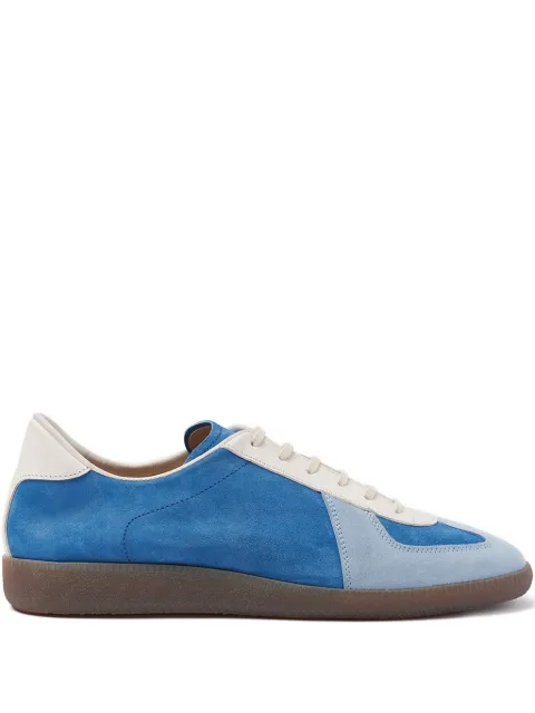 Scarosso colour-blocked suede sneakers Blue MARKUSSNEABLUSUED