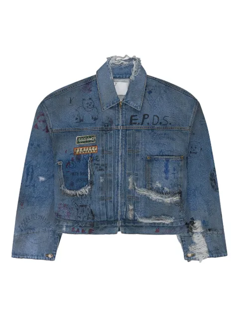 Paly Ur Fantasy denim jacket Blue 7U002Q1008MDM