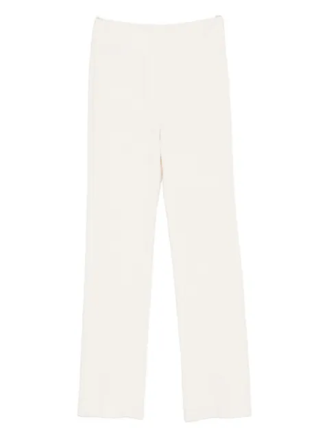Nanushka Shera back-slit trousers Neutrals NW25PFPA11505