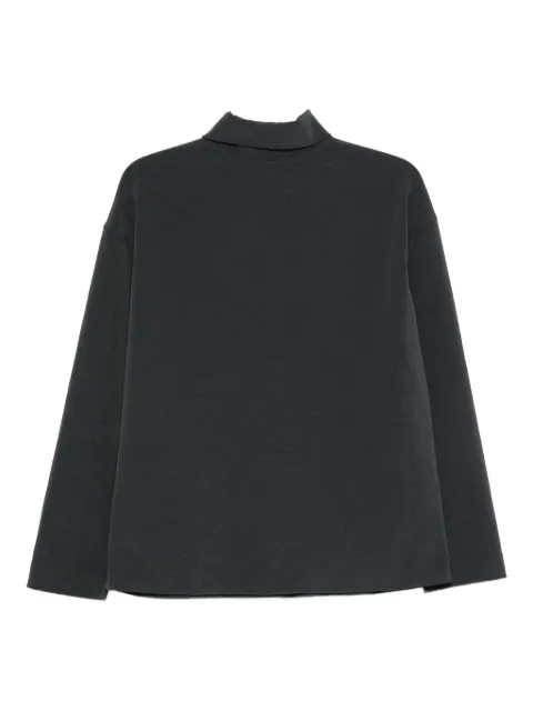 Nanushka Sitara turtleneck long-sleeve top Blue NW25PFTP16255