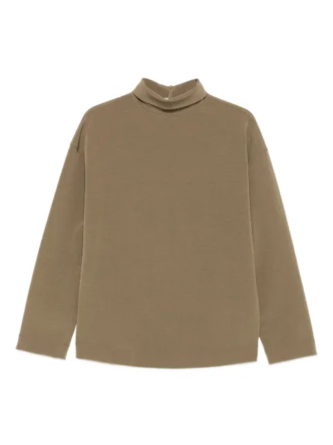 Nanushka turtleneck long-sleeve top Brown NW25PFTP16377