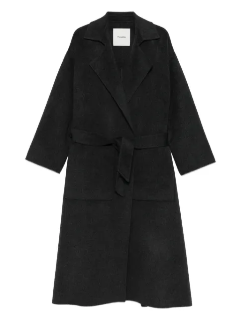 Nanushka belted wool coat Grey NW25PFOW12694