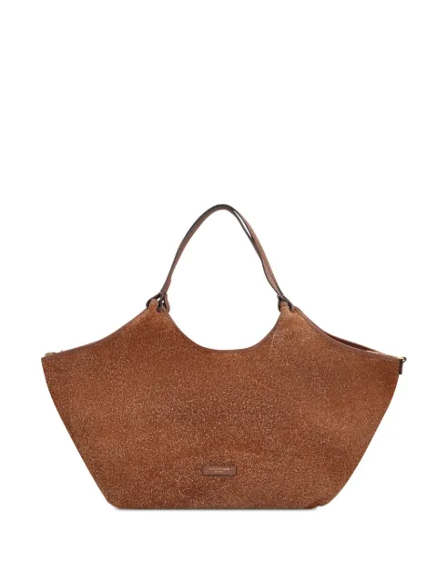 GIANNI CHIARINI suede tote bag Brown DUABS11110LDNPL