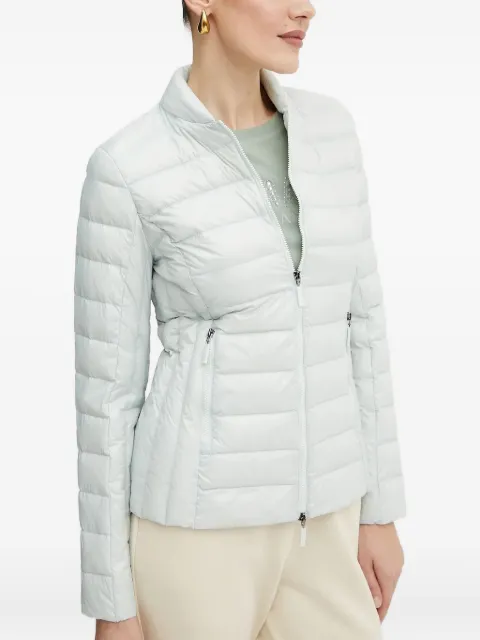 Armani Exchange quilted hooded jacket Blue 8NYB01YNM4Z