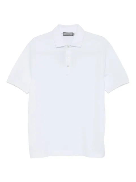 Canali short-sleeved polo shirt White T0863PMJ02239