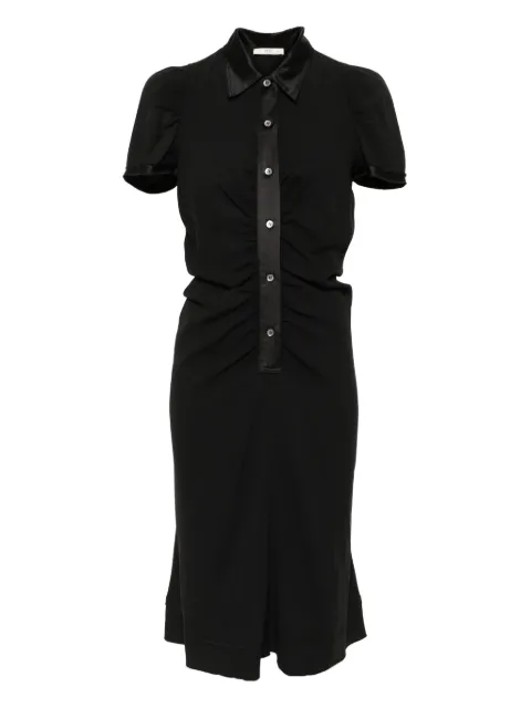 Prada Pre-Owned shirt dress Black CSVM8680