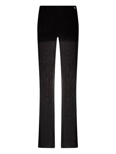 LIU JO tulle trousers Black CF5053J4966