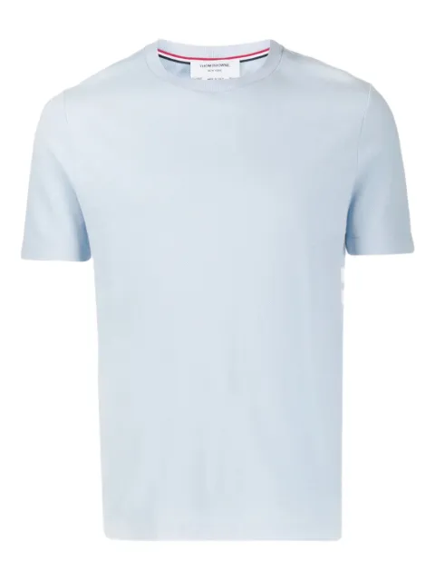 Thom Browne crew-neck T-shirt Blue MJS123A00050