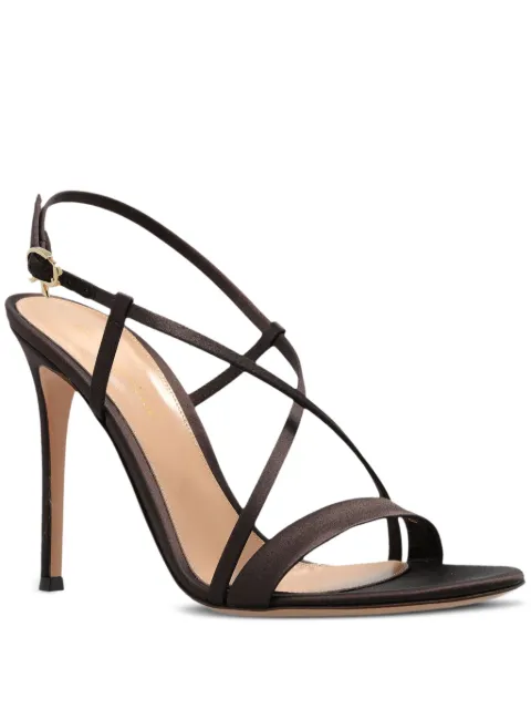 Gianvito Rossi 115mm Larisse sandals Brown G3262515RIC