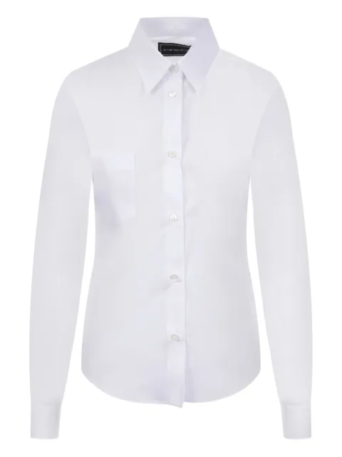 10 CORSO COMO classic-collar poplin shirt White CCWFC002T005010