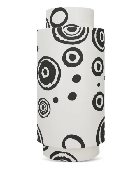 10 CORSO COMO x Bitossi Ceramiche circle-print ceramic vase White COR00003