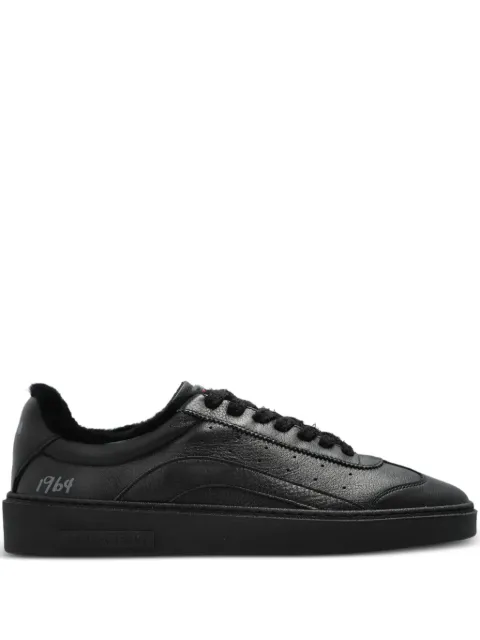 DSQUARED2 Rider leather low-top sneakers Black SNM045201506719