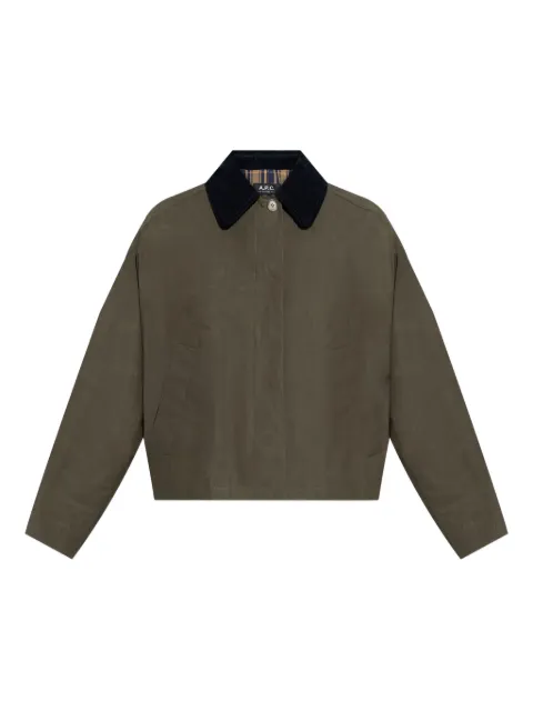 A.P.C. Becca jacket Green COHILF02990