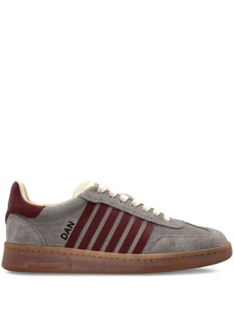 DSQUARED2 Boxer suede sneakers Grey SNW036414170001