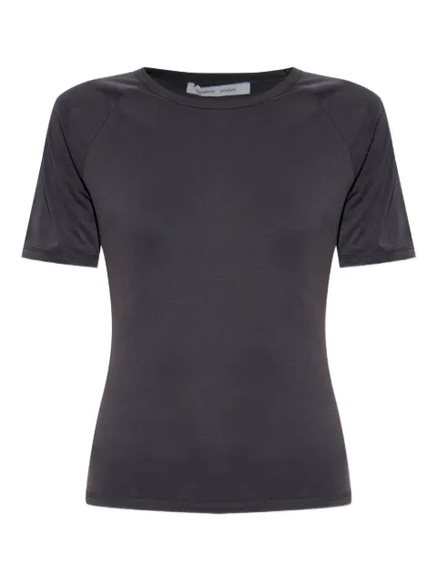 SAMSOE SAMSOE short-sleeve fitted top Grey F25200040