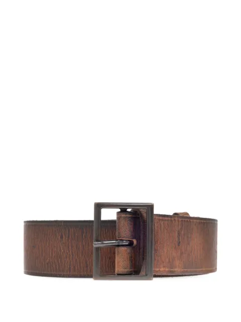 DSQUARED2 distressed leather belt Brown BEM068101502402