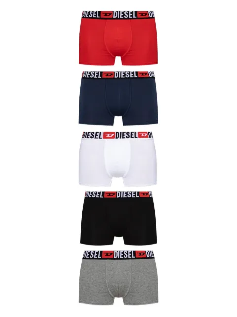 Diesel logo-waistband boxers Red 00SUAG0DDAI