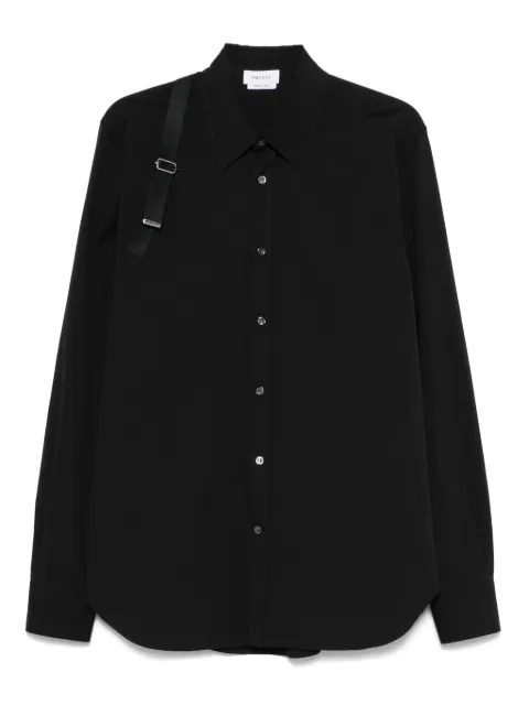 Alexander McQueen poplin shirt Black 828170QNAAB