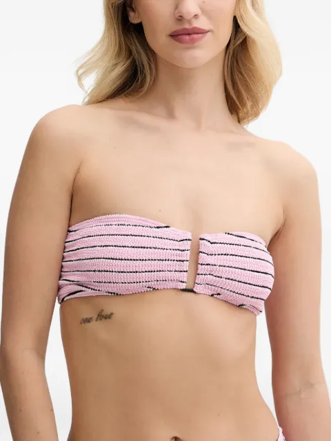 Bond-eye Blake bandeau bikini top Pink 22610874